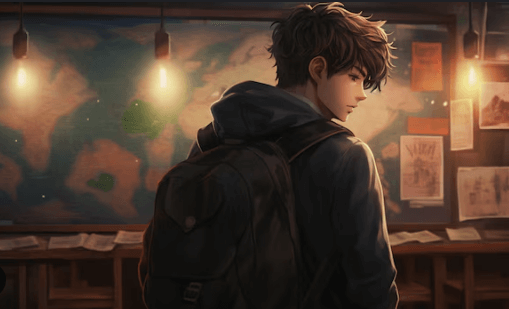 Cool:_Hmknbalvnm= Anime Boy